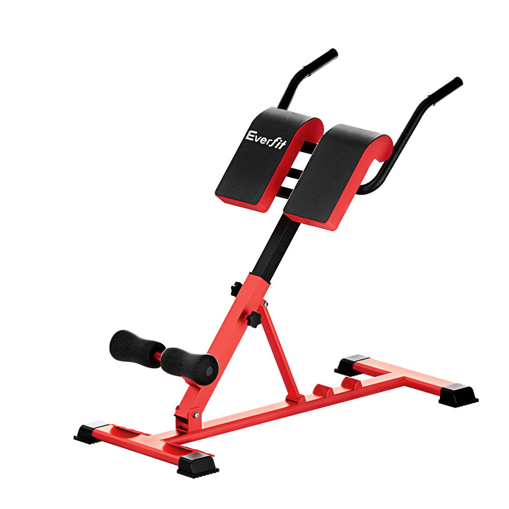 Everfit Weight Bench | Adjustable Roman Chair | 10 in 1 | Home Gym Fitness | 200kg Capacity