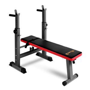 Everfit Weight Bench | Squat Rack Bench Press | Home Gym Equipment | 200kg