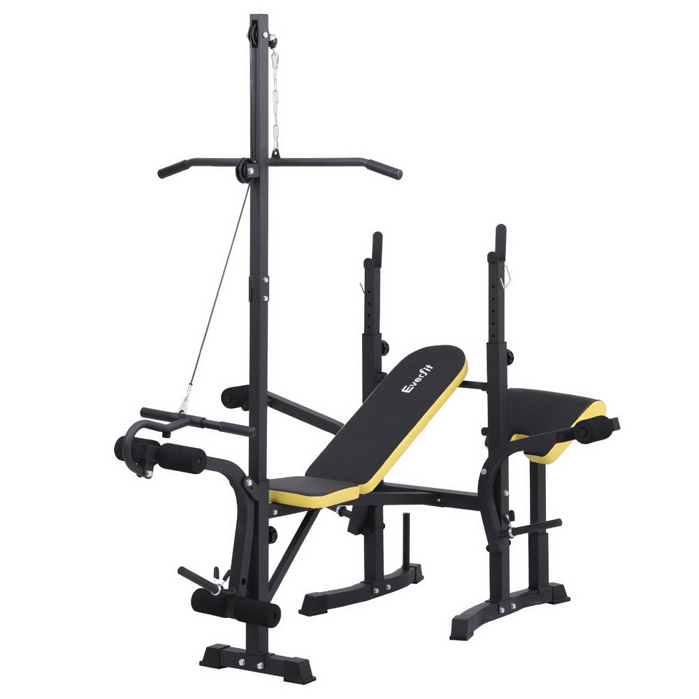 Everfit Weight Bench | 14in1 Press Multi-Station Fitness Home Gym Equipment