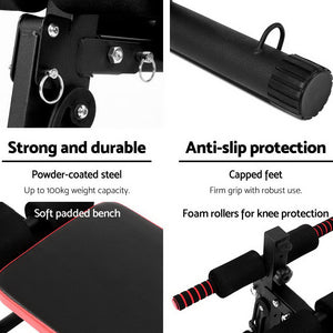 Everfit Weight Bench | Sit Up Bench Press | Foldable | Home Gym Equipment