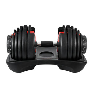 Everfit 24kg Dumbbells Adjustable Dumbbell | Weight Plates | Home Gym