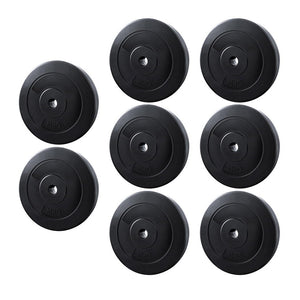 Everfit 80kg Barbell Weight Plates | Standard | Home Gym Press Fitness Exercise