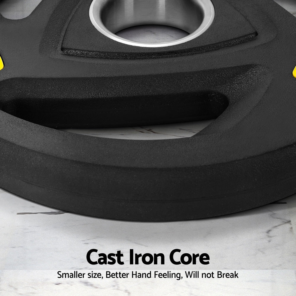 Everfit Weight Plates | Standard 25kgx2 | Dumbbells | Barbells Plate | Weight Lifting | Home Gym