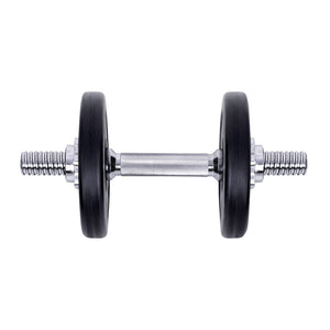 Everfit 10kg Dumbbell Set | Weight Plates | Dumbbells | Lifting Bench