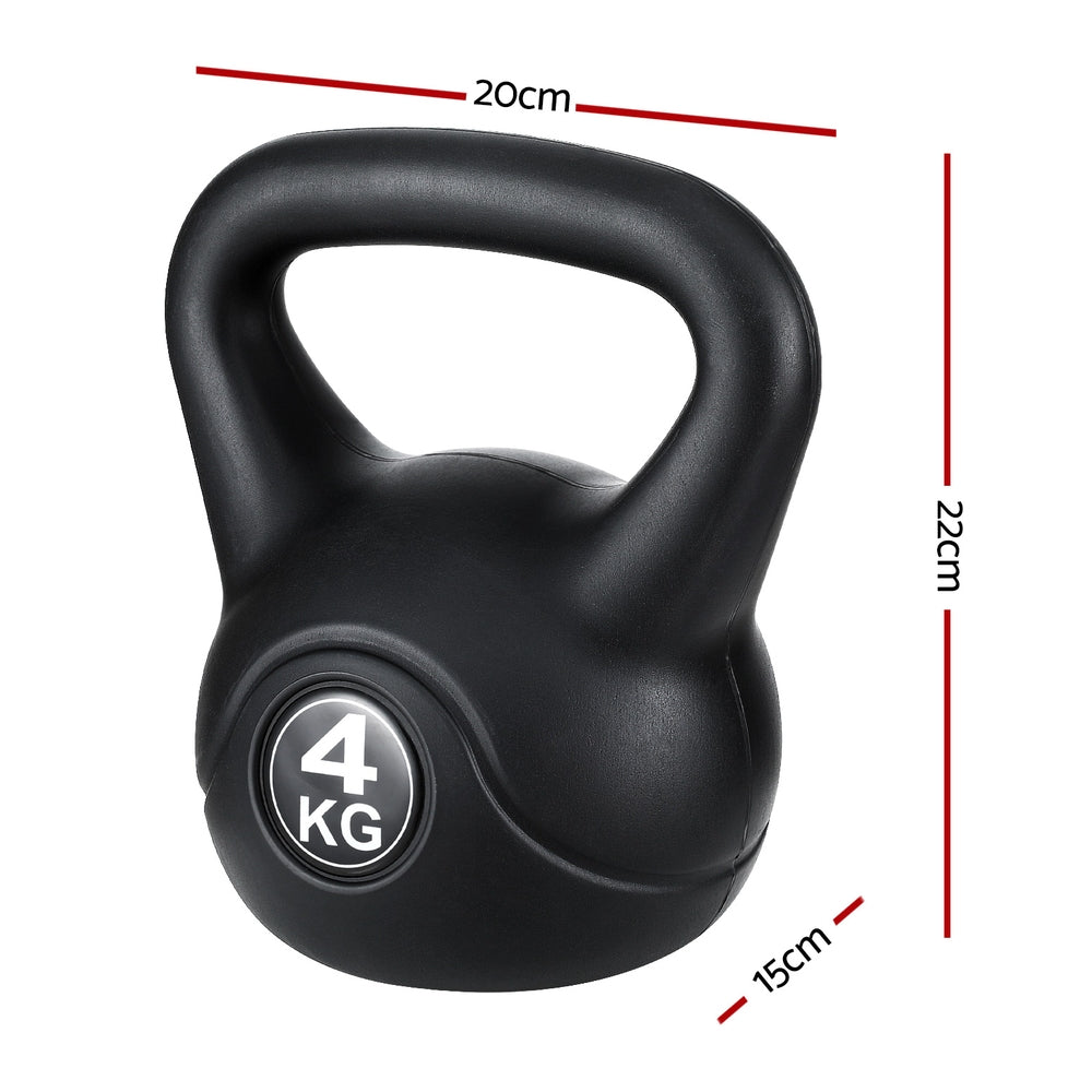 Everfit Kettlebell Set | 4kg | Weightlifting | Home Gym Training