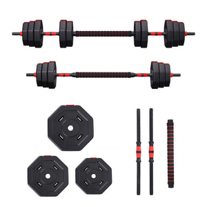 Everfit Dumbbell Barbell Set | 40kg | Adjustable | Weight Plates