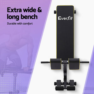 Everfit Roman Chair | Adjustable Weight Bench | Strength Training | Preacher Curls