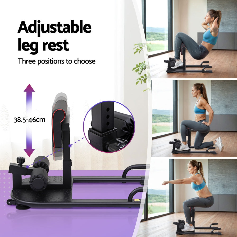 Everfit Deep Sissy Squat Weight Bench | Adjustable Leg Extension | Strength Training