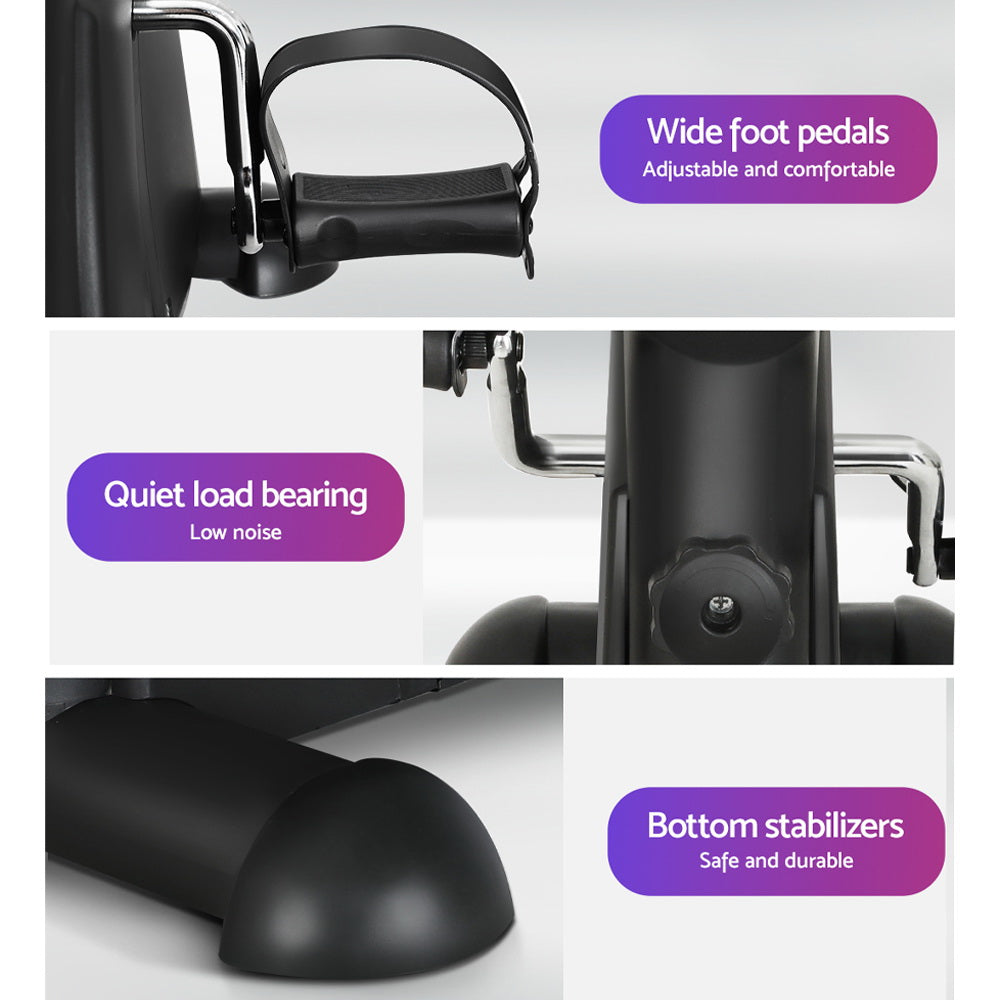 Everfit Pedal Exerciser | Mini Exercise Bike | Cross Trainer | Under Desk Bike