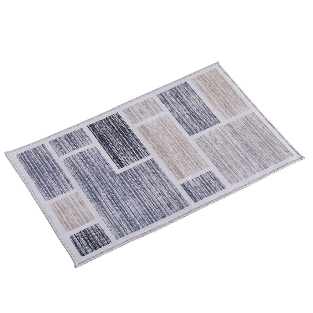 Soft Velvet Bath Mat | 50x80cm | Non-Slip Doormat | Modern