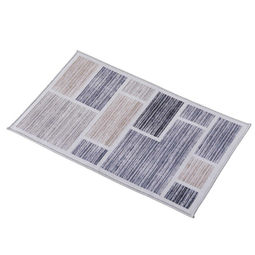 Soft Velvet Bath Mat | 50x80cm | Non-Slip Doormat | Modern