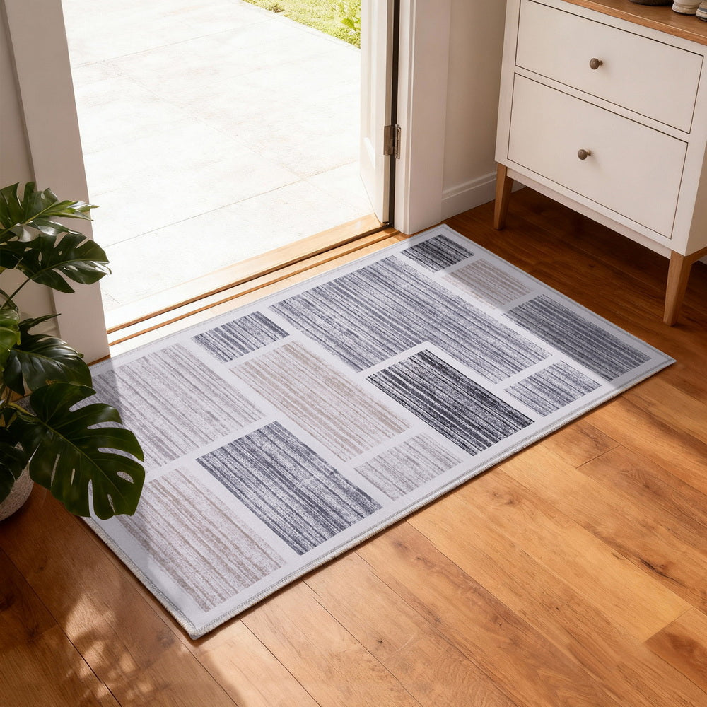 Soft Velvet Bath Mat | 50x80cm | Non-Slip Doormat | Modern