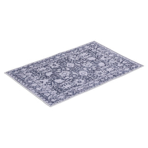 Velvet Entry Mat | 50x80cm | Non-Slip Small Rug | Modern