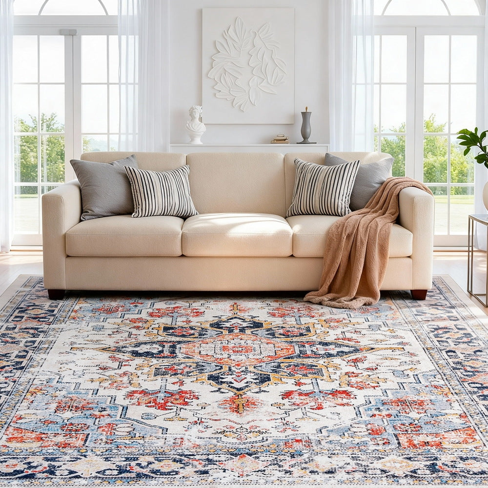 Large Washable Rug | 160x230cm | Easy-Care Carpet
