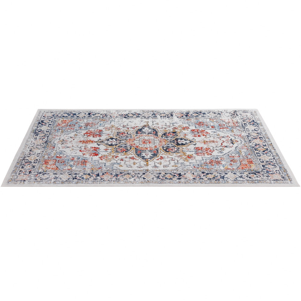 Large Washable Rug | 200x290cm | Easy-Care Floor Carpet