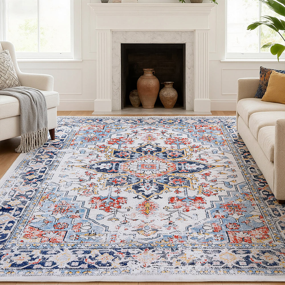 Extra Large Washable Rug | 240x340cm | Easy-Care Carpet