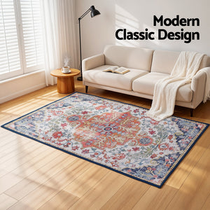 Washable Area Rug | 120x170cm | Geometric Pattern | Modern