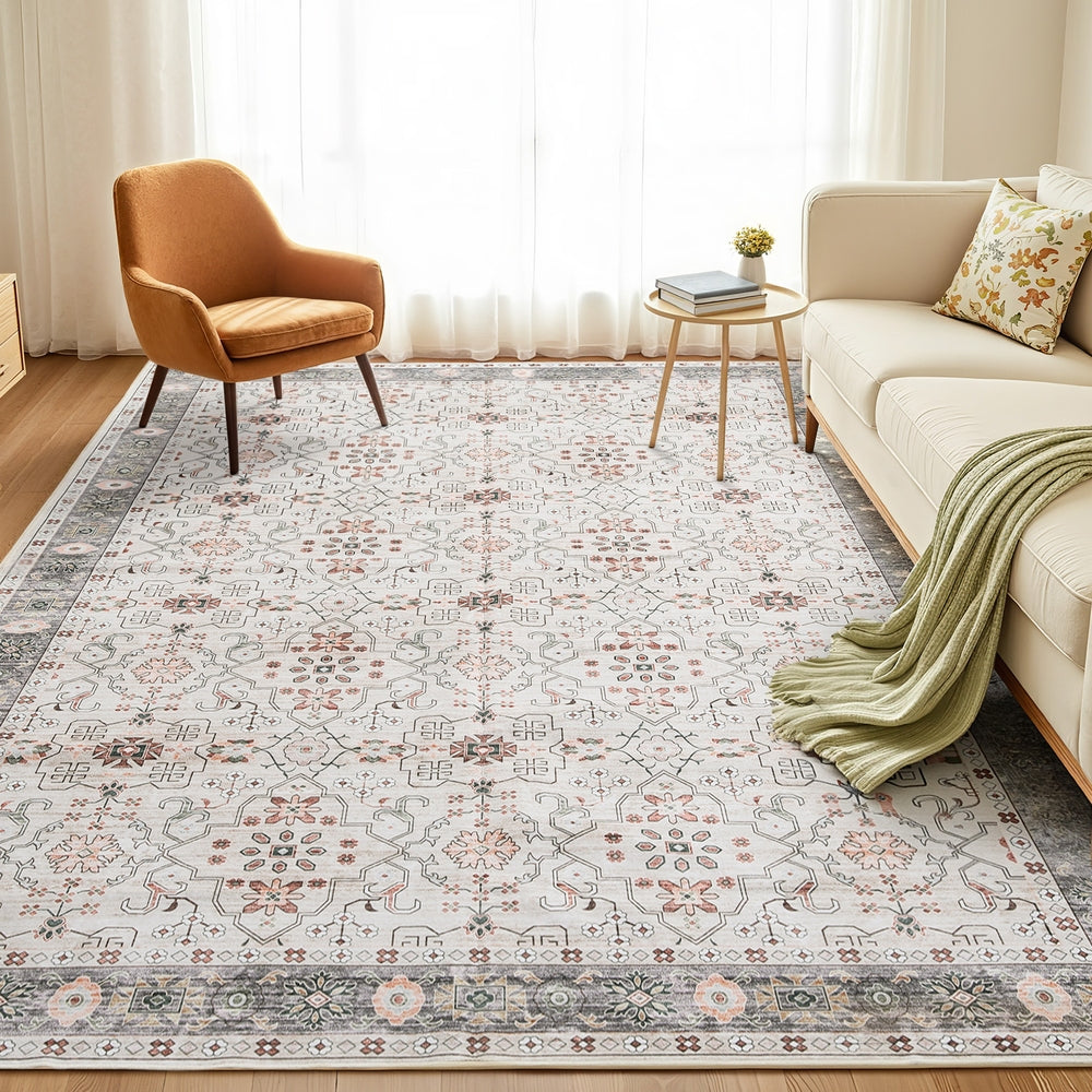 Washable Area Rug | 240x340cm | Modern Extra Large Carpet
