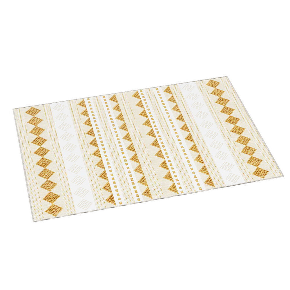 Floor Rugs | 200x290cm | Washable Area Mat | Large Carpet | Soft Short Pile Ella