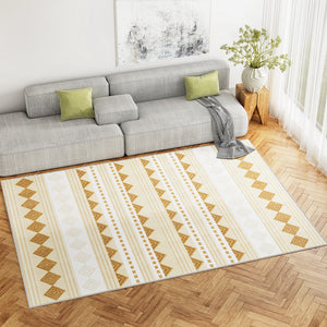 Floor Rugs | 200x290cm | Washable Area Mat | Large Carpet | Soft Short Pile Ella