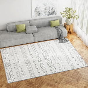 Floor Rugs | 200x290cm | Washable Area Mat | Large Carpet | Soft Short Pile Una