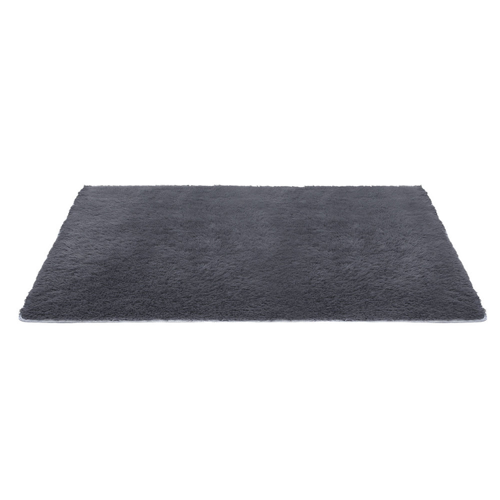 Shaggy Area Rug | 160x230cm | Plush Pile | Grey