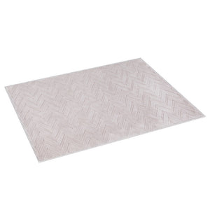 Floor Rugs | 120x160cm | Washable Area Mat | Large Carpet | Microfiber Ripple