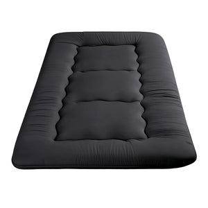 Giselle Bedding 10cm Japanese Floor Mattress Foldable Futon Mattress Washable Cover Straps