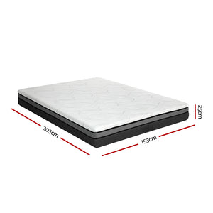 Giselle Bedding | Memory Foam Mattress | Bed Cool Gel | Non Spring | 25cm | Queen