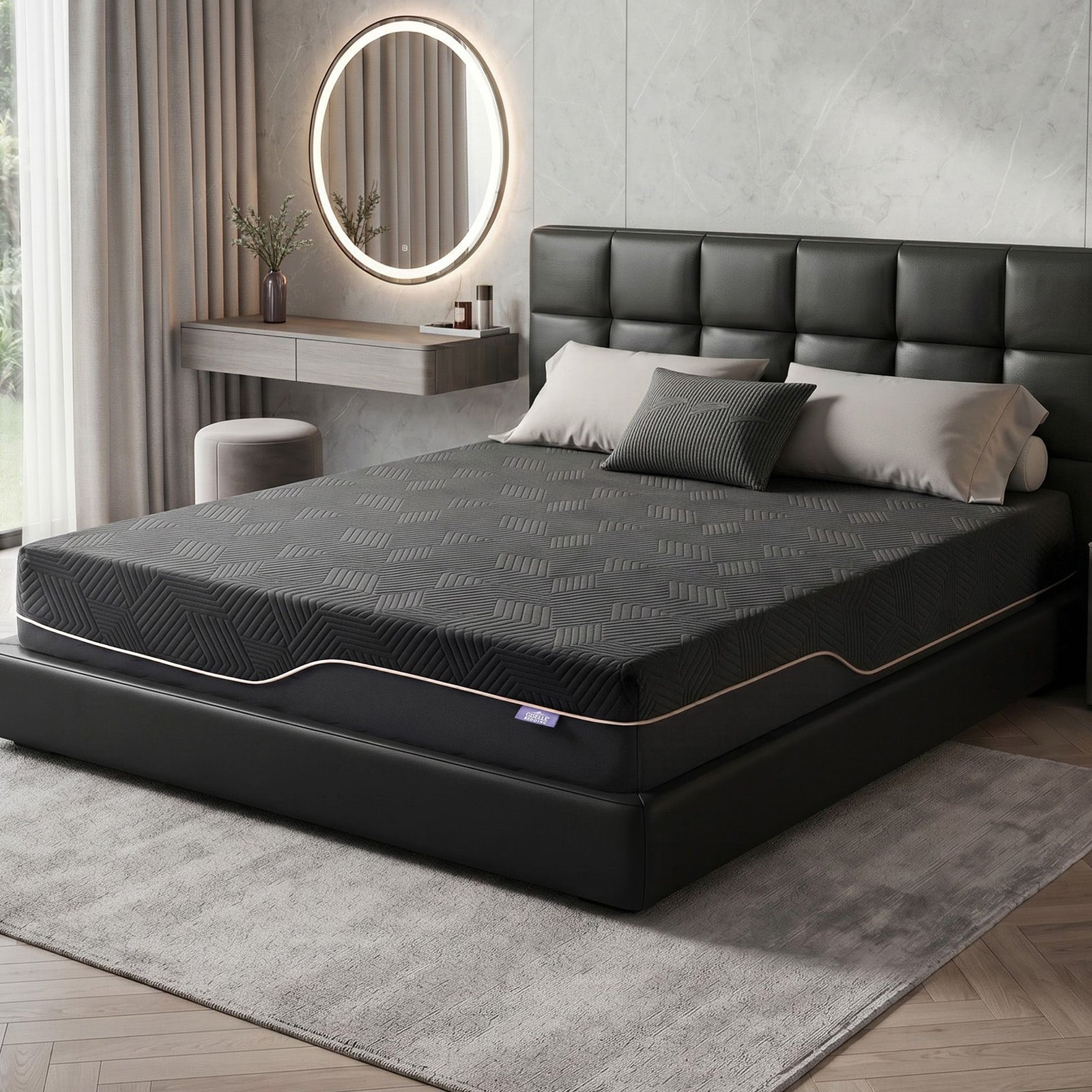 Cooling Gel Memory Foam Mattress | Double | 30cm Medium Firm