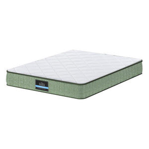 Memory Foam Mattress 25cm | Dual Layer Cool Charcoal Foam | Zipper Cover | Queen Size