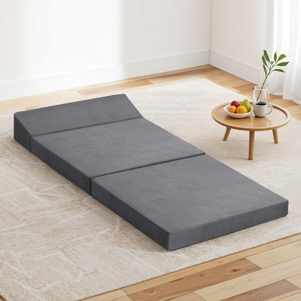 Tri-Fold Folding Mattress | Sleeping & Camping Floor Cushion
