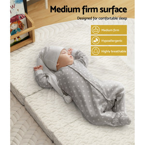 Giselle Bedding Foldable Mattress | Foam Cot Bed | Cool Gel Comfort