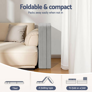 4-Fold Sofa Bed Mattress | Folding Sleeping Camping Cushion