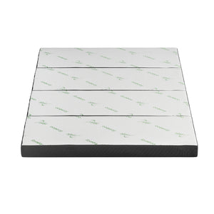 Foldable Mattress | Bamboo Fabric Folding Foam Mattress | Double Size