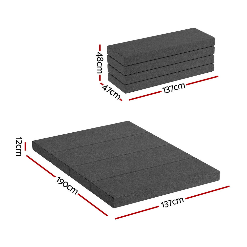 Foldable Foam Mattress | Portable Mat | Double