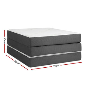 Bedding | Folding Foam Portable Mattress | Bamboo Fabric