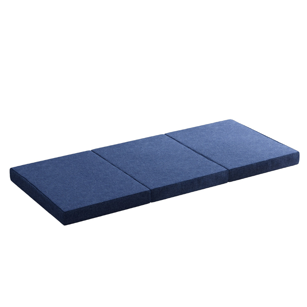 Giselle Bedding | Foldable Mattress | Folding Foam | Single | Blue