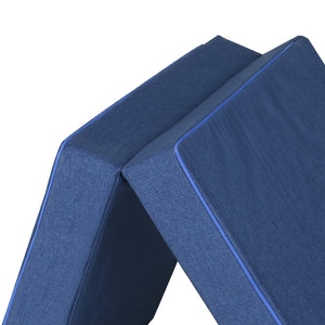 Giselle Bedding | Foldable Mattress | Folding Foam | Single | Blue