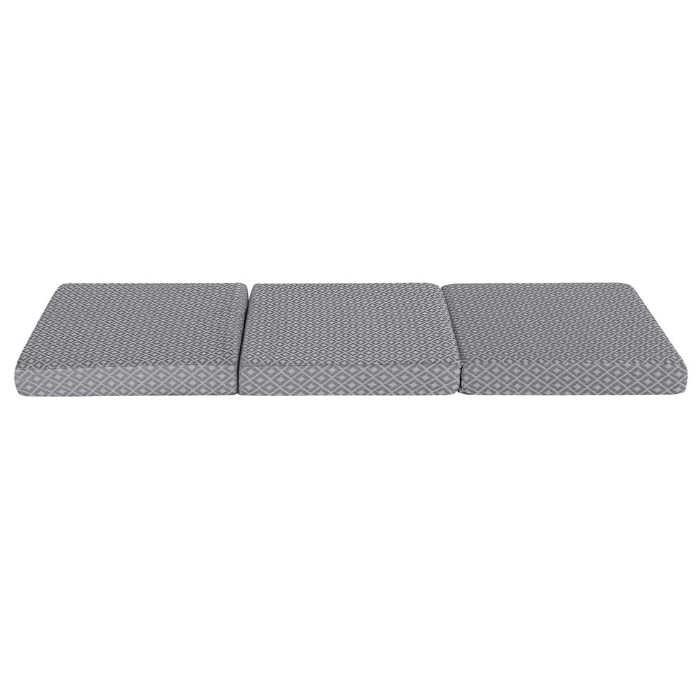 Tri-Fold Memory Foam Sofa Bed | Camping Cushion Mattress