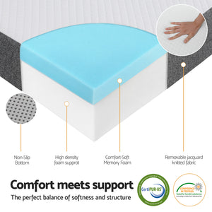 Tri-Fold Sofa Bed Mattress | Memory Foam | Tencel Cover | Queen