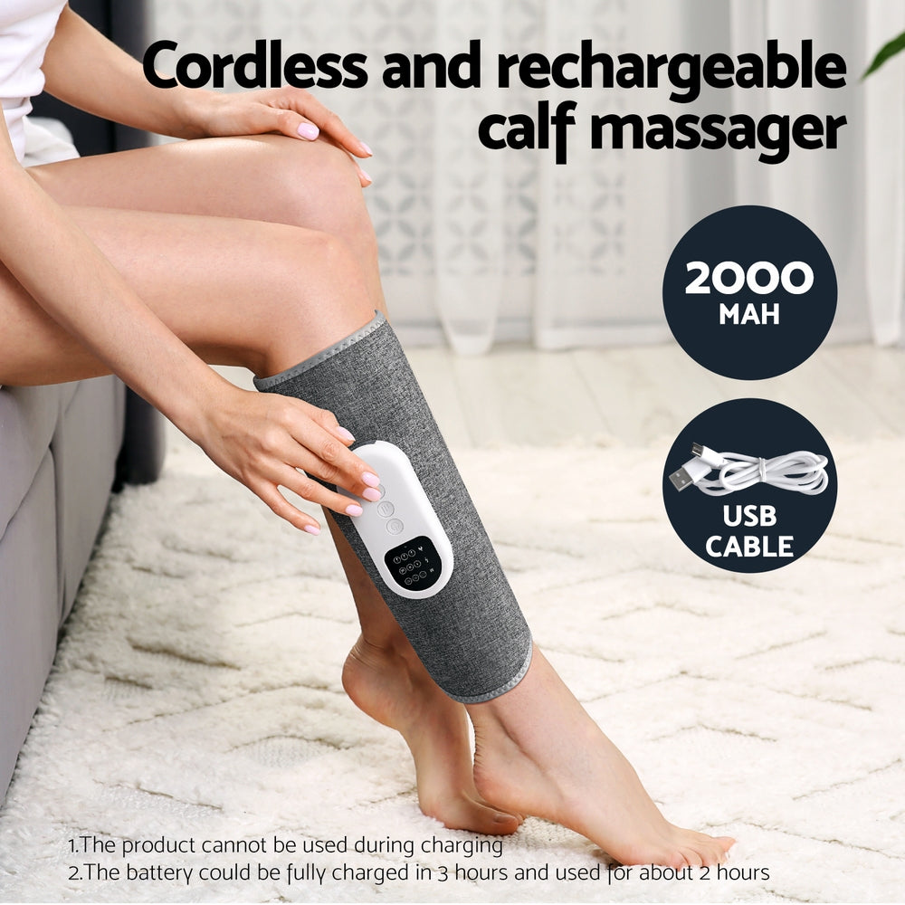 Livemor Leg Massager | Heated Air Compression | Calf Relaxation