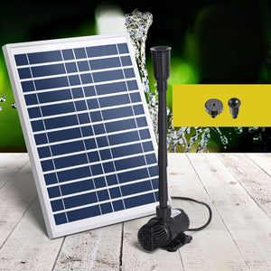Solar Pond Pump | Submersible Water Fountain Kit | 9.8FT