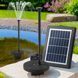 Solar Pond Pump | Floating Water Fountain | Bird Bath | 190L/H Flow Rate
