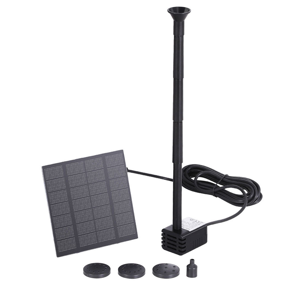 Solar Pond Pump | Submersible Water Fountain Kit | 2.6FT