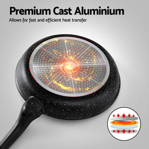 5-Star Chef Frying Pan | Non-Stick Cast Aluminium | 30cm