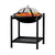 Grillz Fire Pit BBQ Grill | 2-in-1 | Outdoor