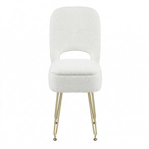 Artiss Storage Ottoman Vanity Stool Foot Stool Folding Back White