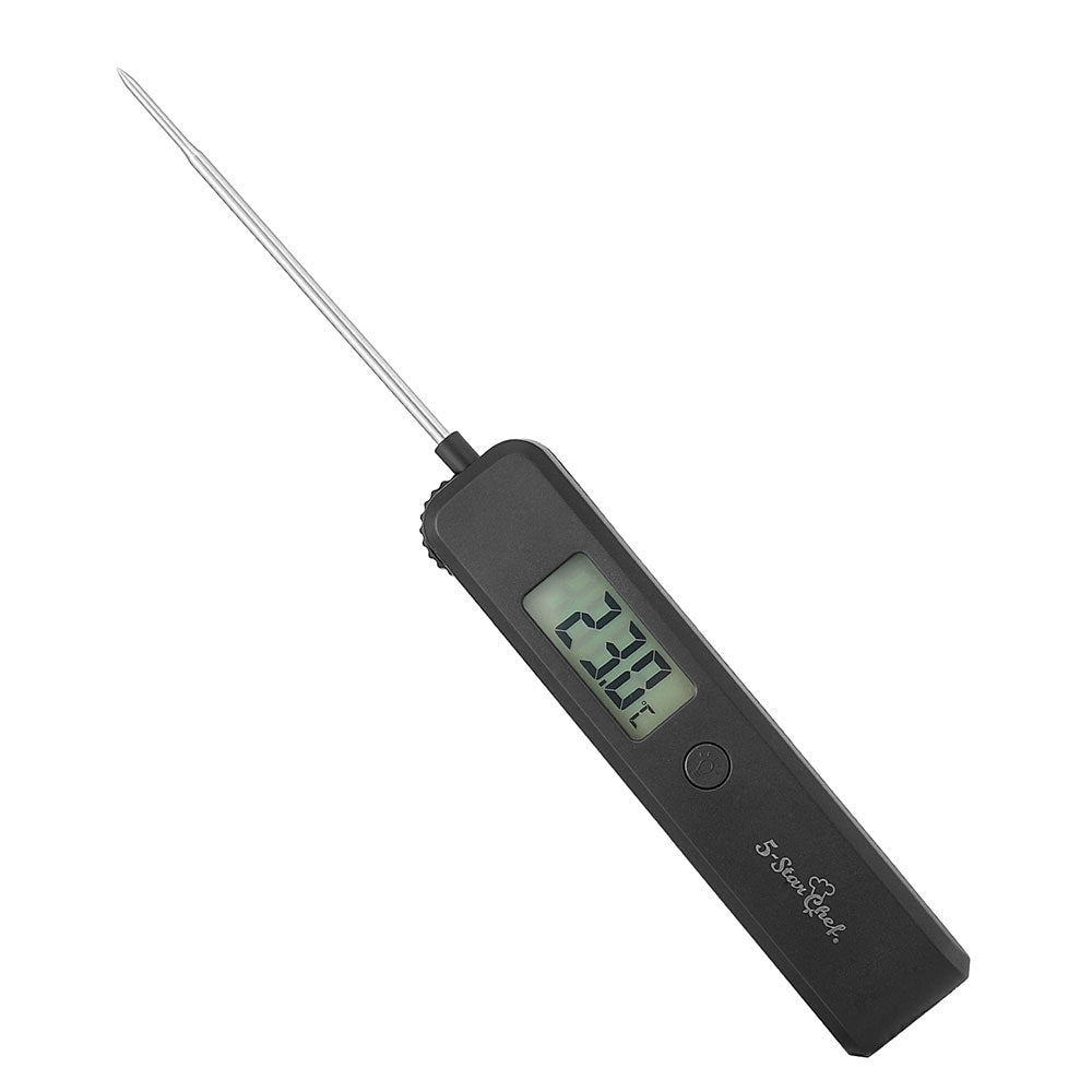 5-Star Chef Food Thermometer | BBQ Meat Instant Read | Fast Smoker Jam Pizza