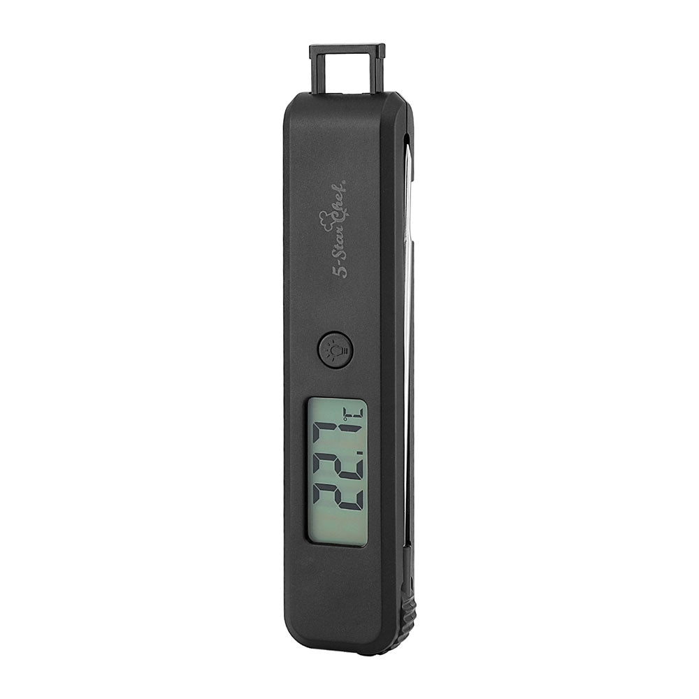 5-Star Chef Food Thermometer | BBQ Meat Instant Read | Fast Smoker Jam Pizza